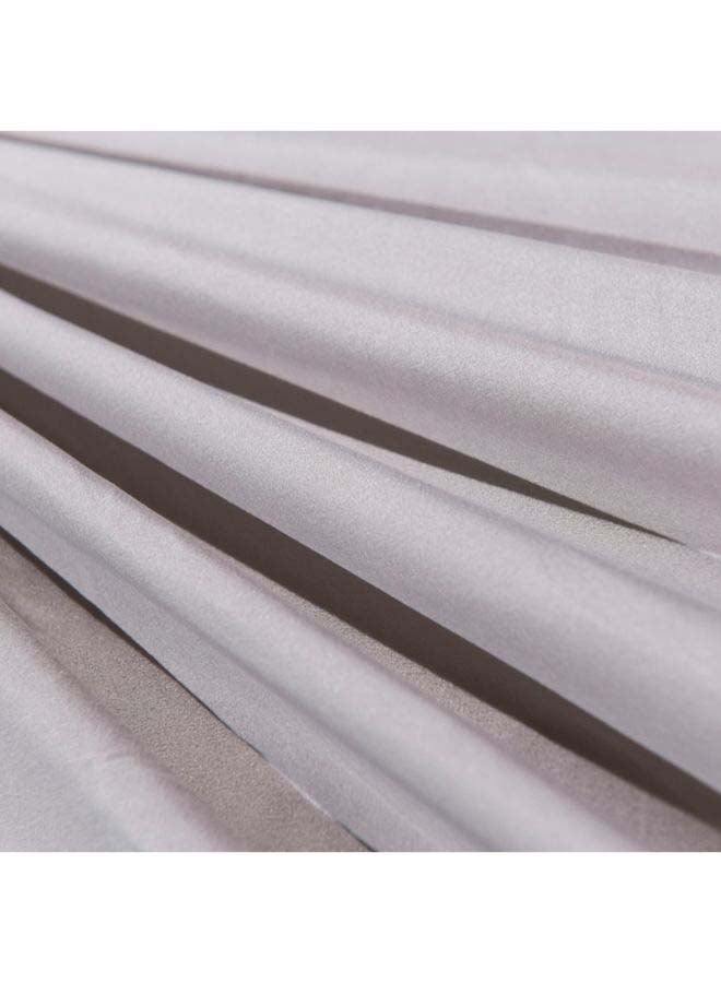 بيوينتي طقم أغطية لحاف مصنوعة من الجاكار الفاخر بوليستر رمادي 1.5متر - Image 2