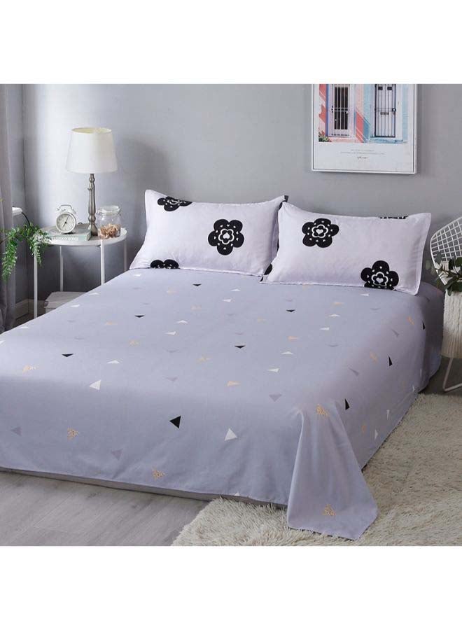 Beauenty 4-Piece European Style Luxury Jacquard Single Bedding Set Polyester Multicolour - Image 2