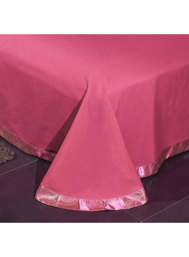 Beauenty Luxury Jacquard Duvet Cover Set Polyester Pink 1.5meter - Image 2