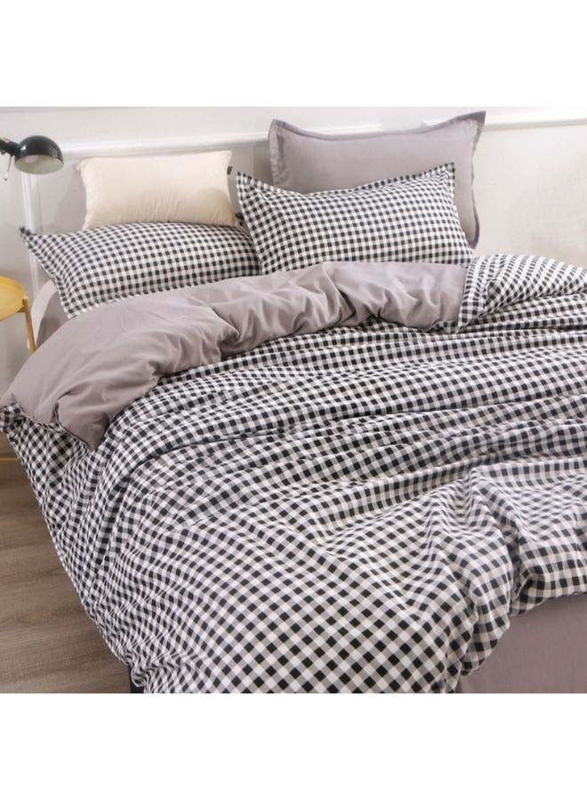 Beauenty 4-Piece European Style Luxury Jacquard Single Bedding Set Polyester Multicolour - Image 1