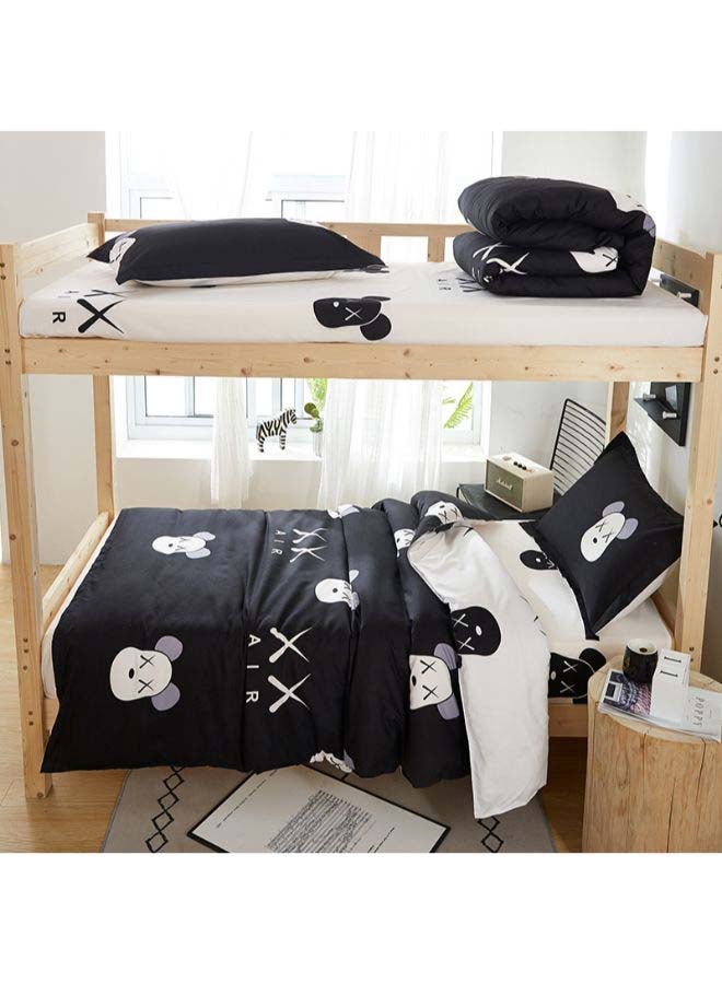 Beauenty 5-Piece European Style Luxury Jacquard Single Bedding Set Polyester Multicolour - Image 1