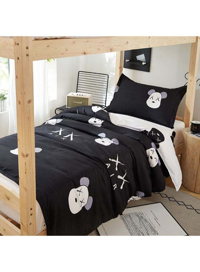 Beauenty 5-Piece European Style Luxury Jacquard Single Bedding Set Polyester Multicolour - Image 3