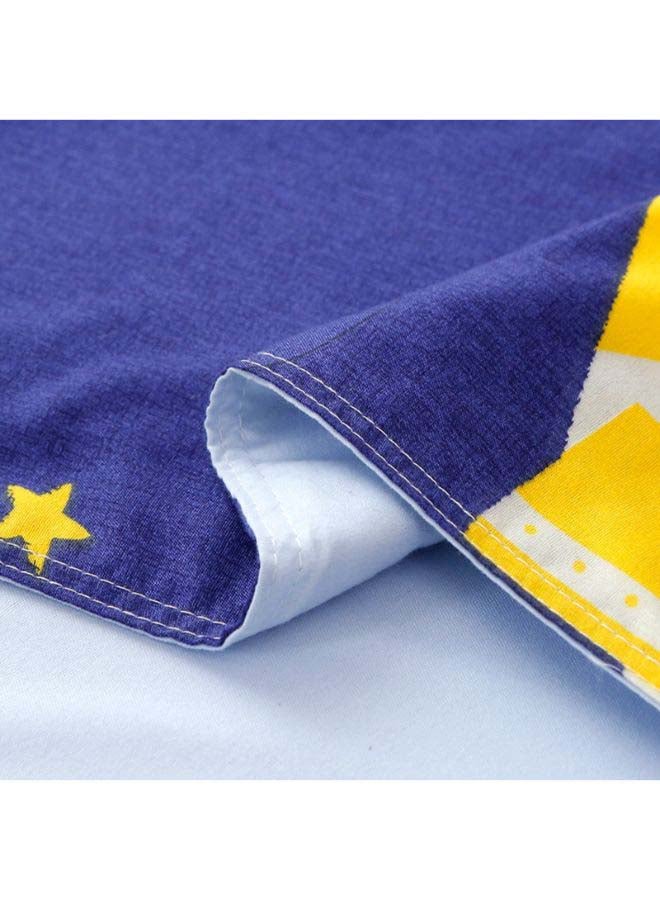 Beauenty 4-Piece European Style Luxury Jacquard Single Bedding Set Polyester Multicolour - Image 4