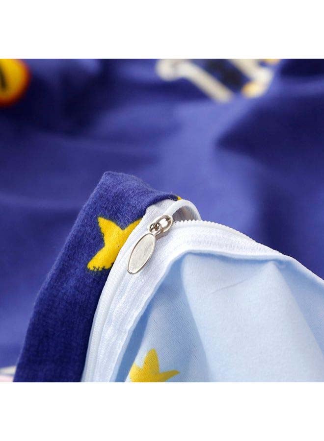 Beauenty 4-Piece European Style Luxury Jacquard Single Bedding Set Polyester Multicolour - Image 5