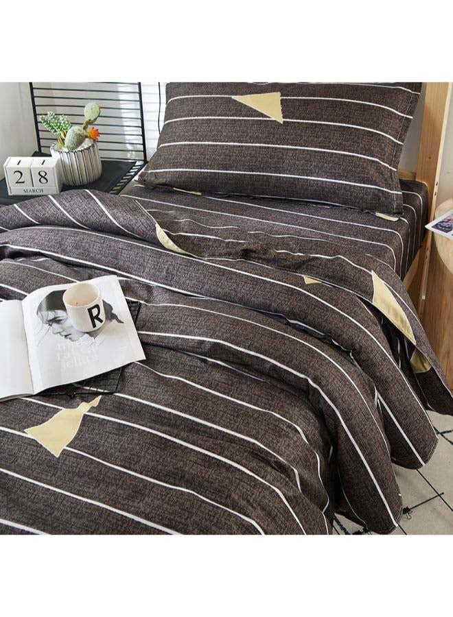 Beauenty 5-Piece European Style Luxury Jacquard Single Bedding Set Polyester Multicolour - Image 2