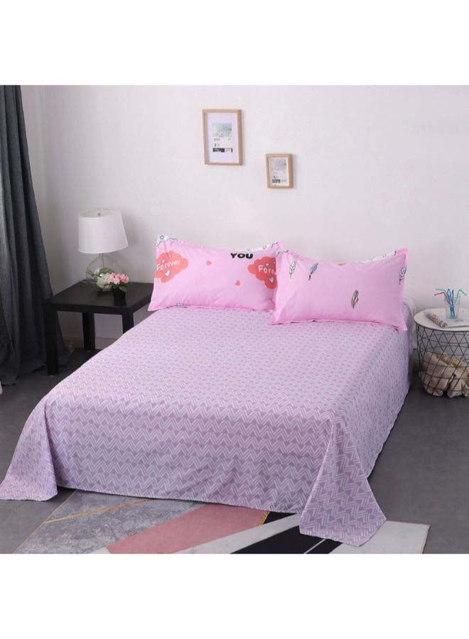 Beauenty 4-Piece European Style Luxury Jacquard Single Bedding Set Polyester Multicolour - Image 3