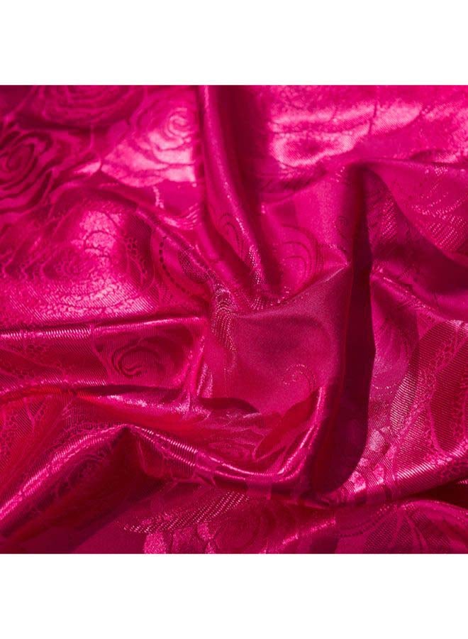 Beauenty 4-Piece Duvet Cover Set Combination Red Duvet Cover 150x200 Cm, Pillow Cases 48x74 Cm, Fitted Sheet 200x258cm - Image 2