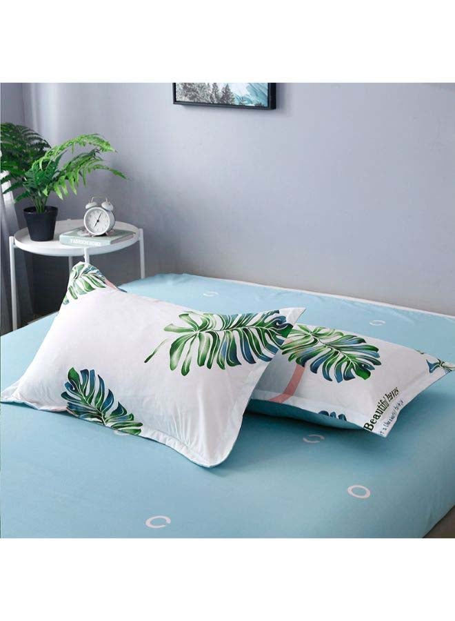 Beauenty 4-Piece European Style Luxury Jacquard Single Bedding Set Polyester Multicolour - Image 4