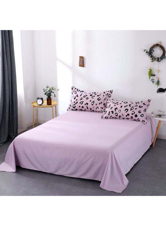 بيوينتي طقم مفرش سرير فاخر بتصميم أوروبي من نسيج جاكار مقاس فردي، 5 قطع بوليستر متعدد الألوان - Image 4