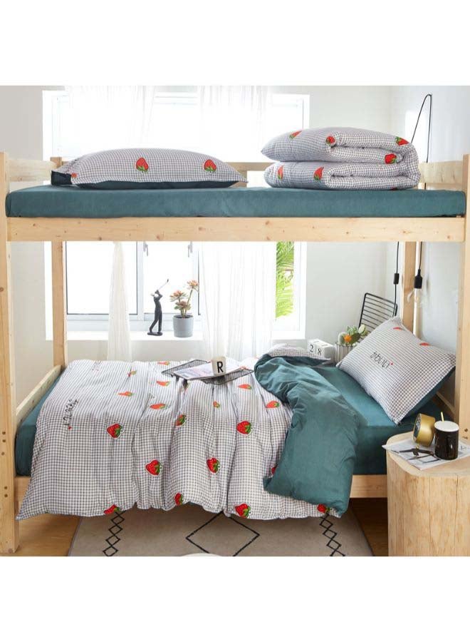 Beauenty 5-Piece European Style Luxury Jacquard Single Bedding Set Polyester Multicolour - Image 1