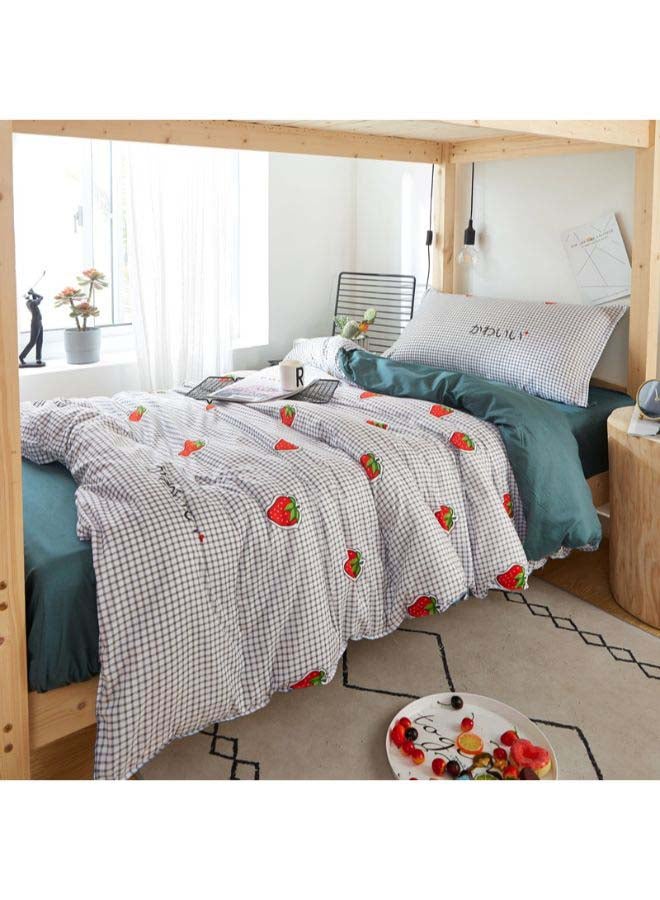 Beauenty 5-Piece European Style Luxury Jacquard Single Bedding Set Polyester Multicolour - Image 3