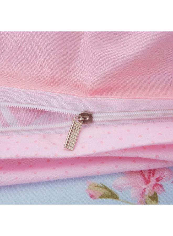 Beauenty 4-Piece European Style Luxury Jacquard Single Bedding Set Polyester Multicolour - Image 5