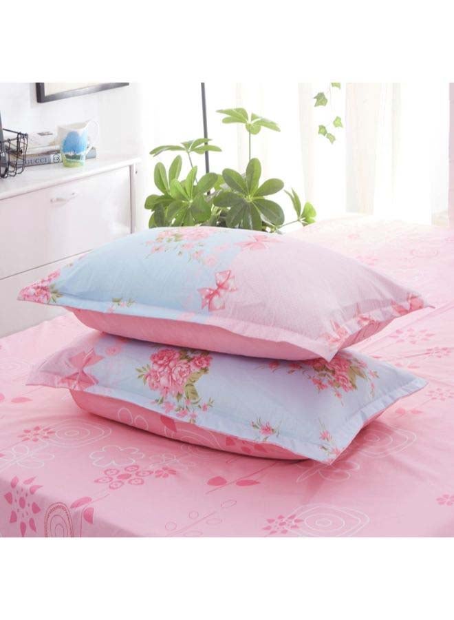 Beauenty 4-Piece European Style Luxury Jacquard Single Bedding Set Polyester Multicolour - Image 3