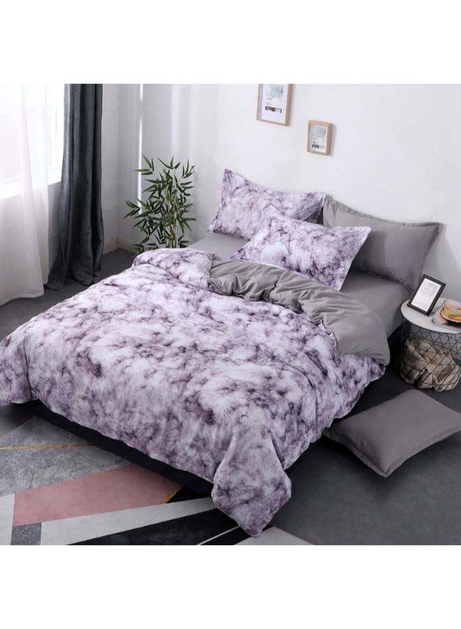 Beauenty 4-Piece European Style Luxury Jacquard Single Bedding Set Polyester Multicolour - Image 5