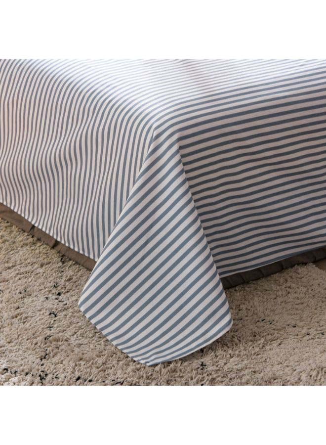 بيوينتي طقم غطاء لحاف مطبّع مكون من 4 قطع بوليستر وردي - Image 4