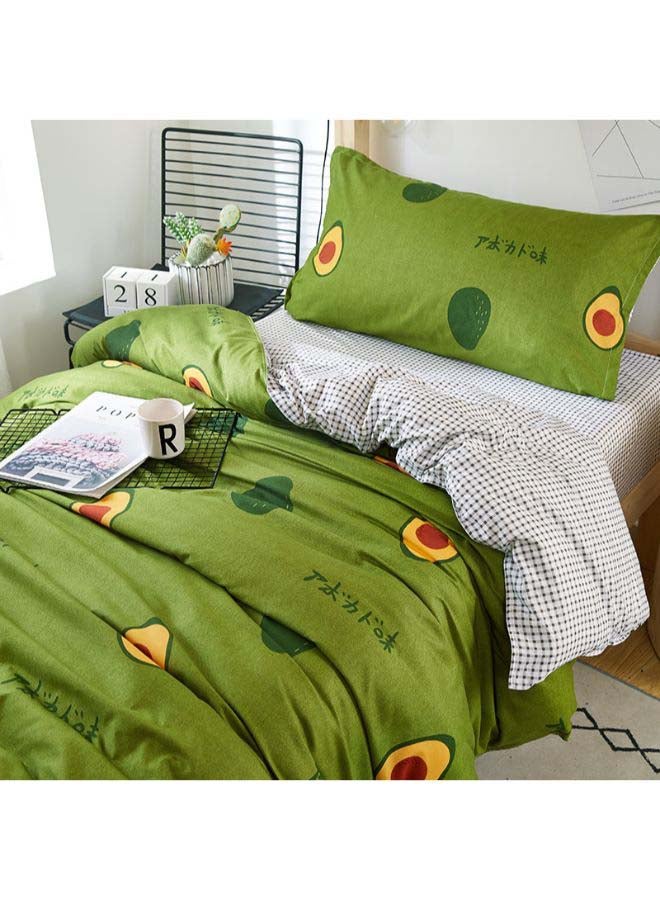 Beauenty 4-Piece European Style Luxury Jacquard Single Bedding Set Polyester Multicolour - Image 3