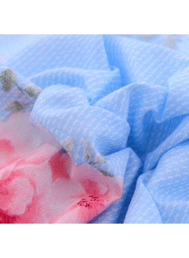 Beauenty 4-Piece European Style Luxury Jacquard Single Bedding Set Polyester Multicolour - Image 4