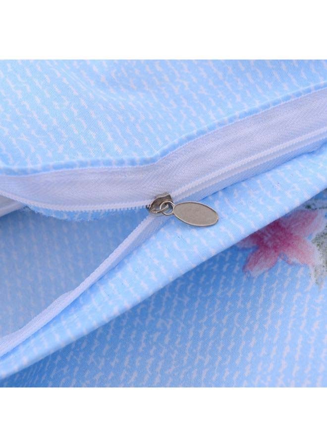 Beauenty 4-Piece European Style Luxury Jacquard Single Bedding Set Polyester Multicolour - Image 5