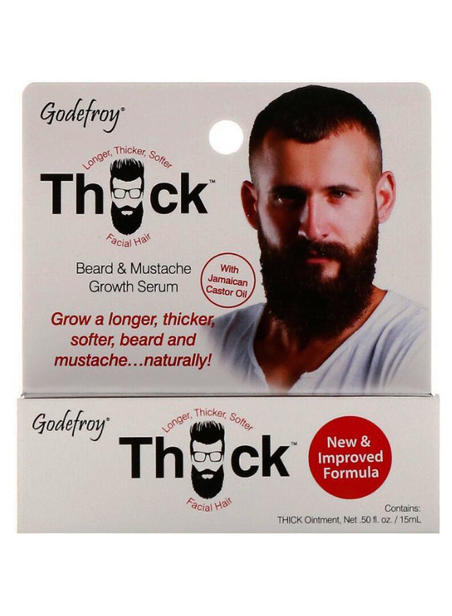 Godefroy Thick Beard And Moustache Growth Serum 15ml - Image 2