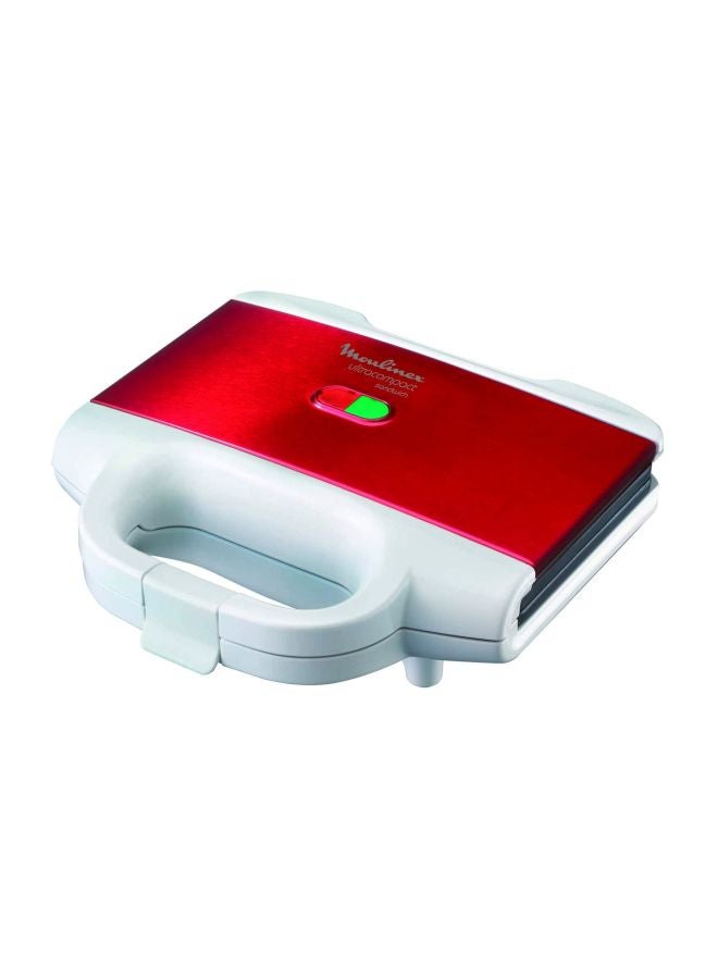 مولينكس ماكينة صنع سندويشات وبانيني مانعة للالتصاق 700.0 W SM156843 أحمر/أبيض - Image 1