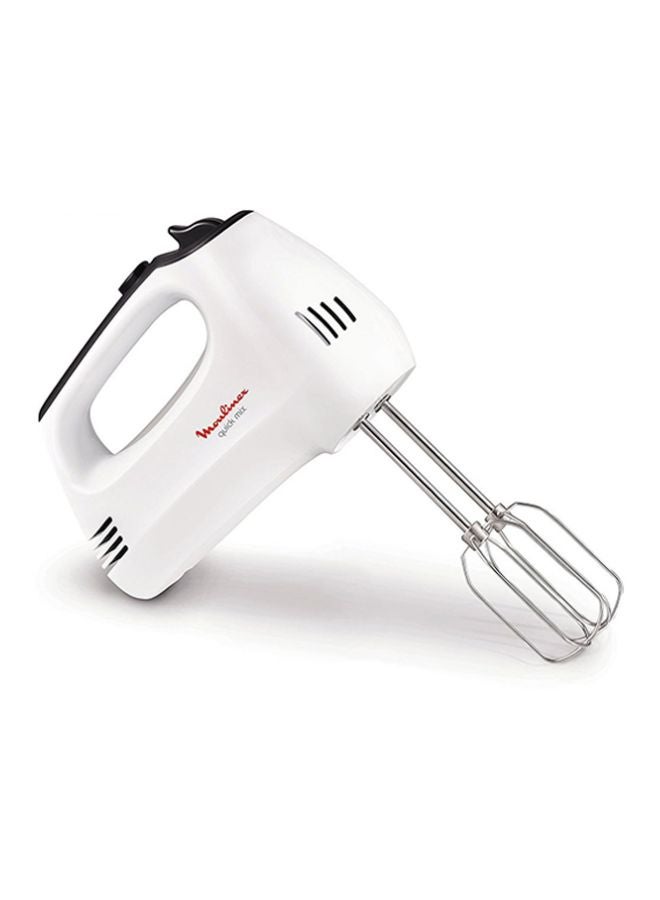 Moulinex - Quick Mix Hand Mixer 300W 300.0 W HM3101 White/Silver - Image 1