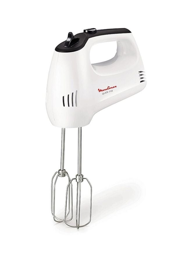 Moulinex - Quick Mix Hand Mixer 300W 300.0 W HM3101 White/Silver - Image 1