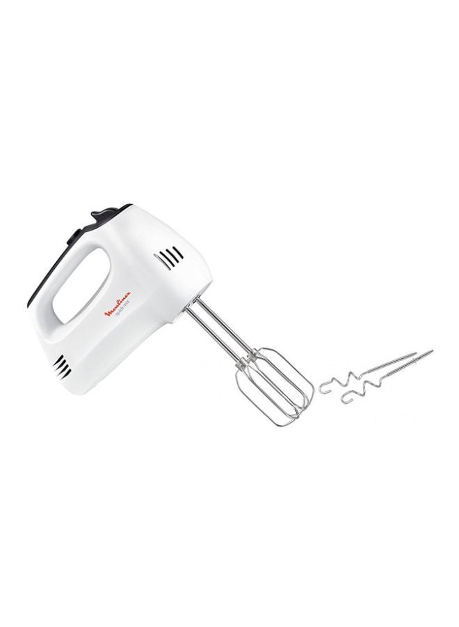 Moulinex - Quick Mix Hand Mixer 300W 300.0 W HM3101 White/Silver - Image 1