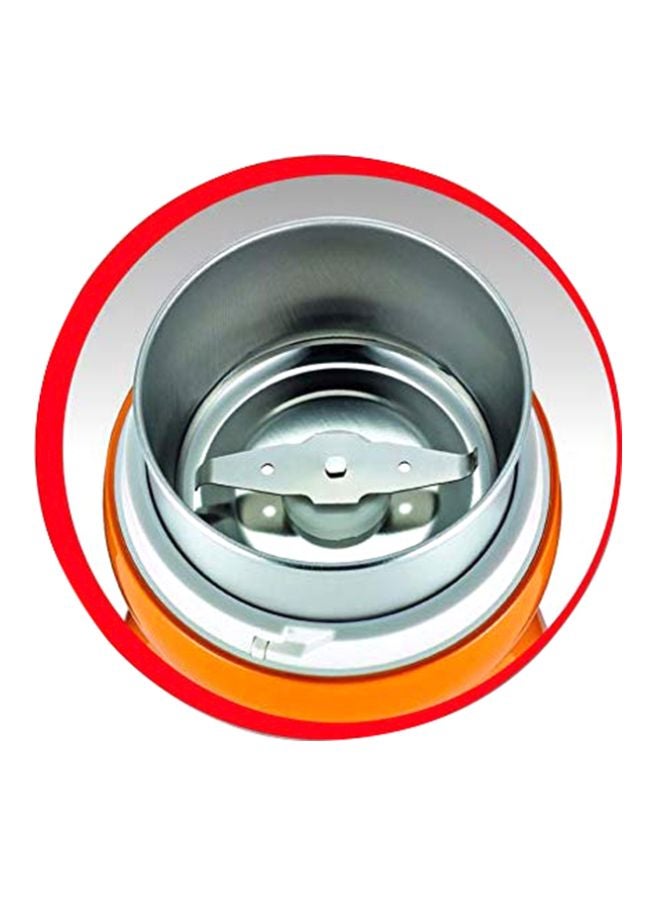 Moulinex Coffee Mill Grinder 180W 180.0 W 57.85752965.17 Orange/Silver  - Image 3