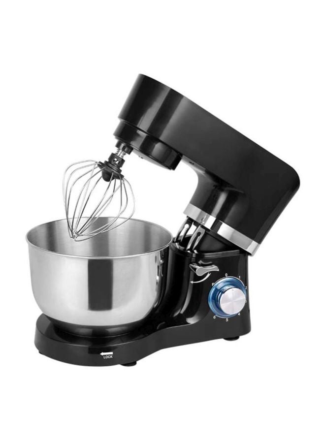 ريبون خلاط طعام عمودي كهربائي بقدة 1100 وات 1100.0 W RE-2-068 أسود/فضي - Image 2