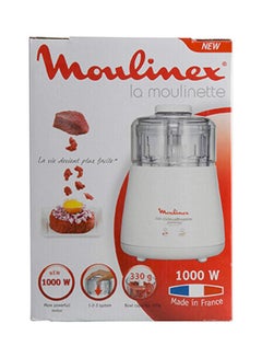 Moulinex Chopper 300 ml 1000 W DPA144 White/Clear  - Image 3