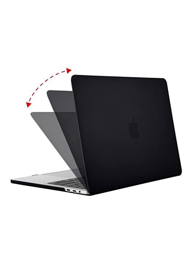 Mufaens Hard Case With Touch Bar For New MacBook Pro 13 Inch Black  - Image 2