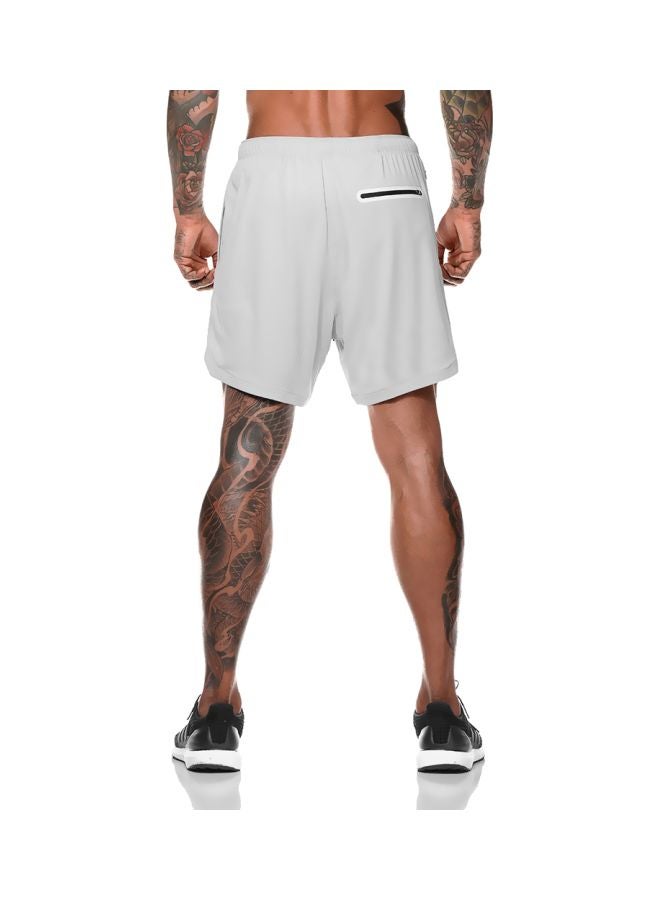 Generic Running And Training Shorts With Pockets 4XL  - Image 2