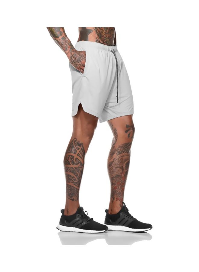Generic Running And Training Shorts With Pockets 4XL  - Image 3