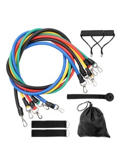 11-Piece Yoga Resistance Belt With Bag 22x6x19.00cm - v1587719751/N37380614A_1