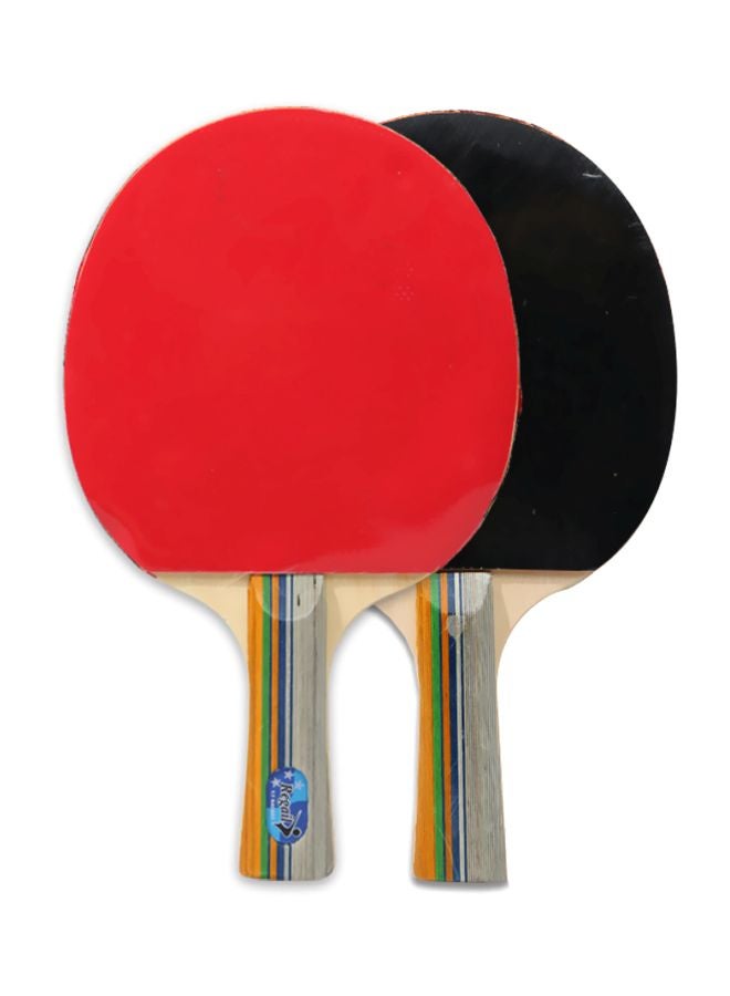 Professional Table Tennis Racket Set - Vertical Grip
