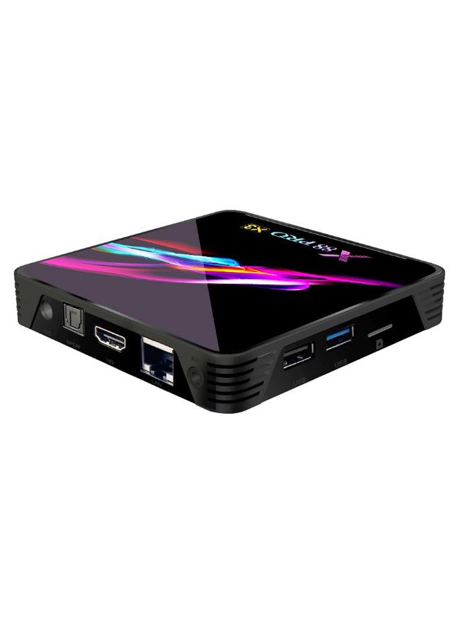 Generic - X88 Pro X3 Smart Android TV Set Top Box With Remote Control V7491UK-64G Multicolour - Image 1