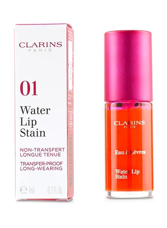 CLARINS Water Lip Stain 01 Rose Water - Image 2
