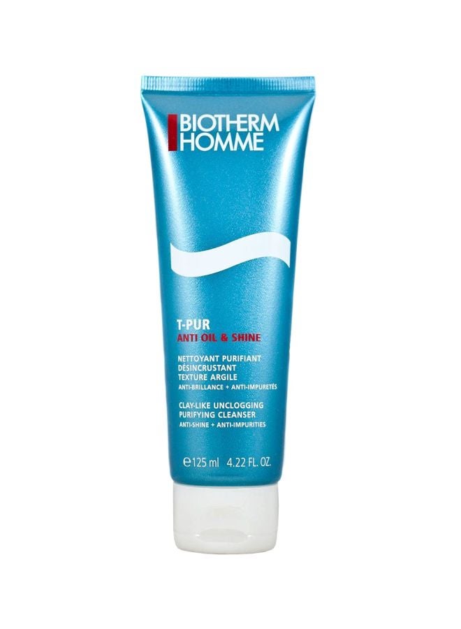 BIOTHERM T-Pur Clay-Like Unclogging Purifying Cleanser 125ml 