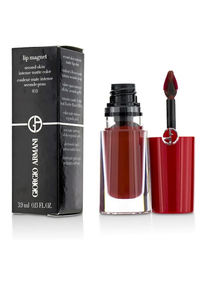 GIORGIO ARMANI - Lip Magnet Second Skin Intense Matte Color 403 Vibrato - Image 1