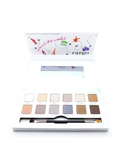 CarGo Around The World 12-Shade Eye Shadow Palette Multicolour  - Image 2