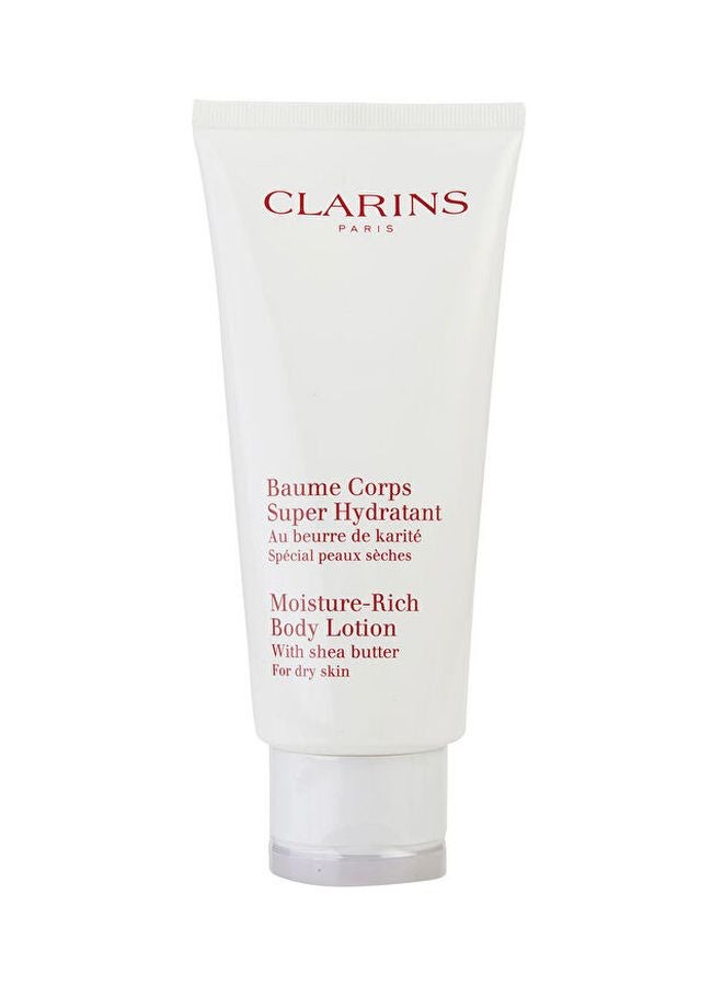 CLARINS Moisture Rich Body Lotion With Shea Butter White 200ml - Image 1