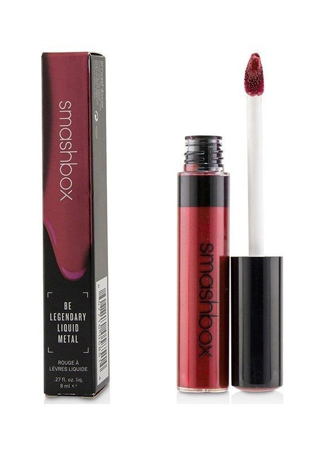 SmashBox - Be Legendary Liquid Matte Lipstick Crimson Chrome - Image 1