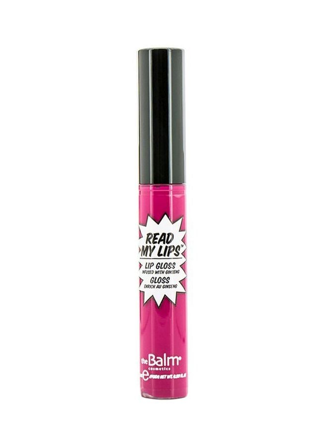 theBalm Read My Lips Lip Gloss Zaap - Image 1