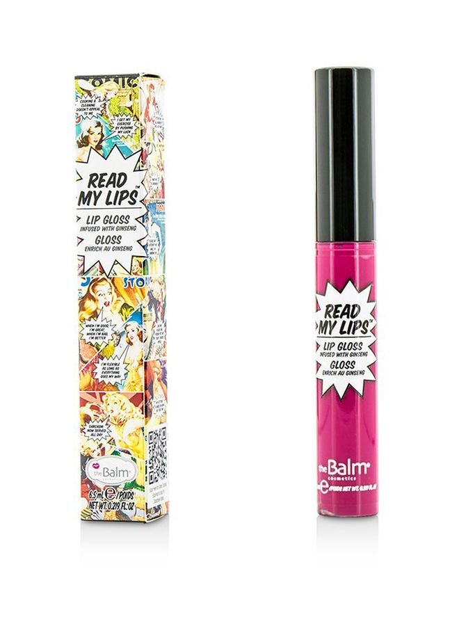 theBalm Read My Lips Lip Gloss Zaap - Image 2