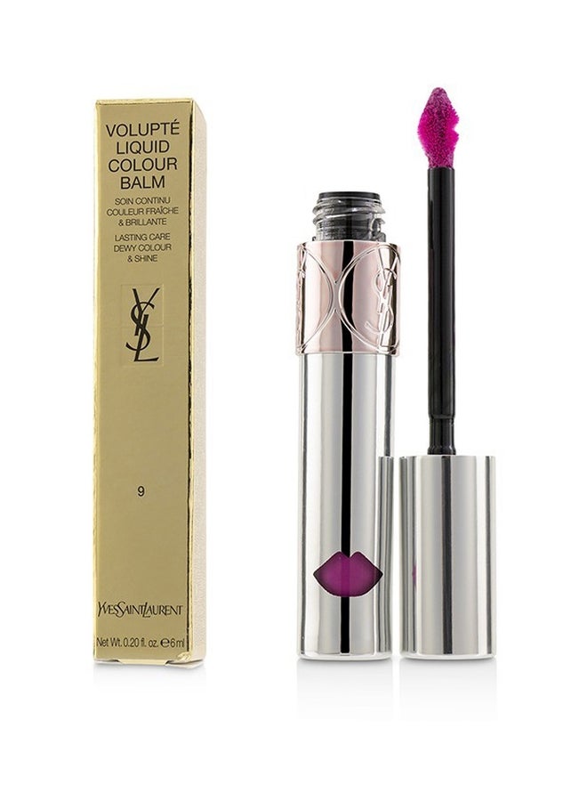 Yves Saint Laurent Volupte Liquid Colour Balm 9 Strip Me Fuchsia - Image 2
