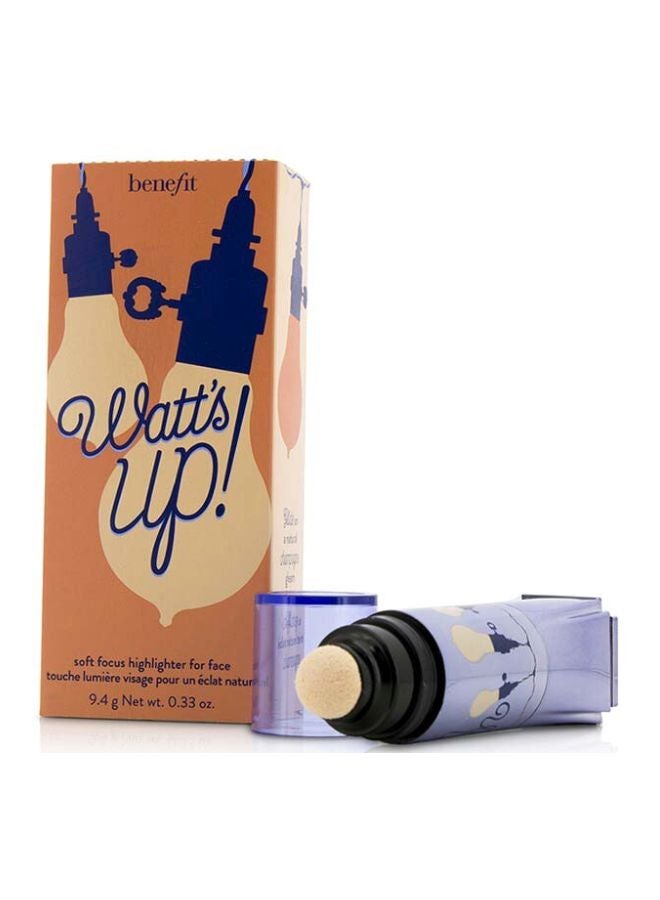 Benefit Cosmetics Watt's Up Soft Focus Highlighter Beige - Image 2