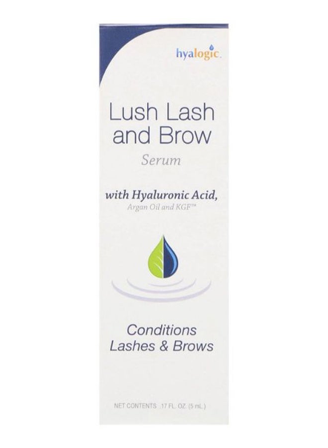 Hyalogic - Lush Lash And Brow Serum Clear - 17 fl oz, 5 ml Clear - Image 1