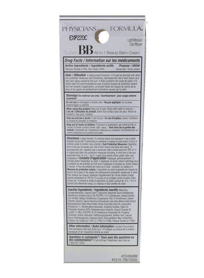 Physicians Formula Super BB All-In-One Beauty Balm Cream Multicolour - Image 3