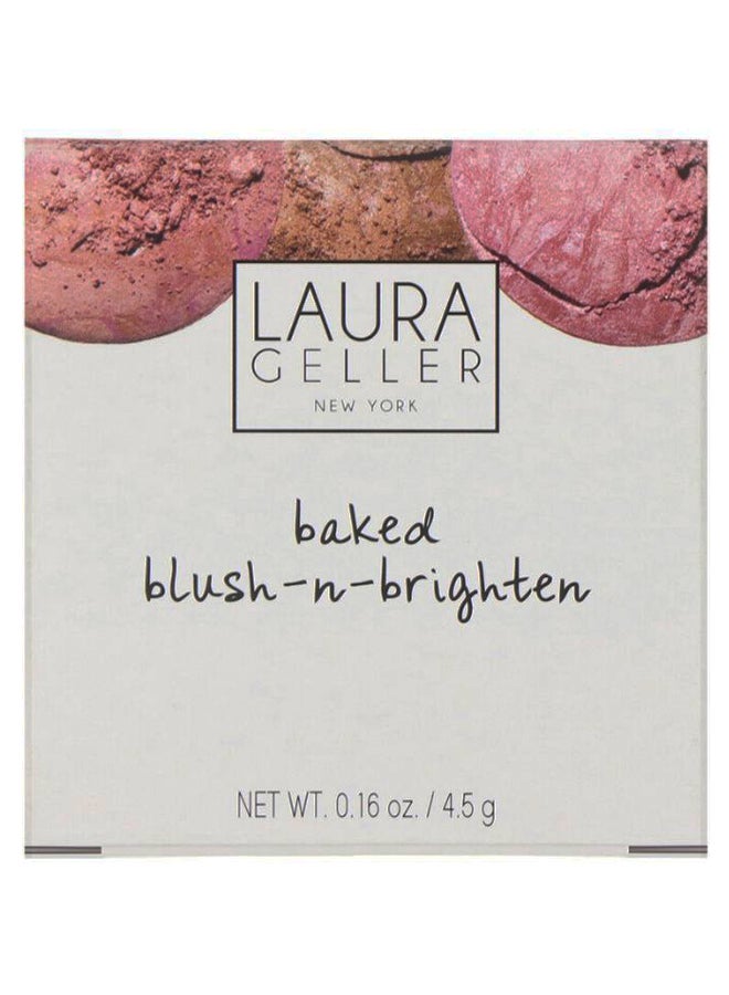 LAURA GELLER Baked Blush-N-Brighten Pressed Powder Pink Grapefruit - Image 2