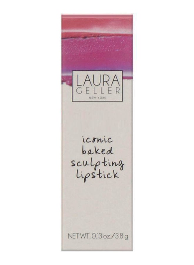 لورا جيلر Iconic Baked Sculpting Matte Lipstick Chocolate Raspberry - Image 2